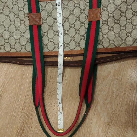 Authentic Vintage Gucci Plus GG Monogram Supreme Duffel Carry on Weekender Bag - Picture 10 of 10